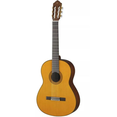 Guitarra Clásica Yamaha C80 Para Diestros Natural Brillante - Imagen 3